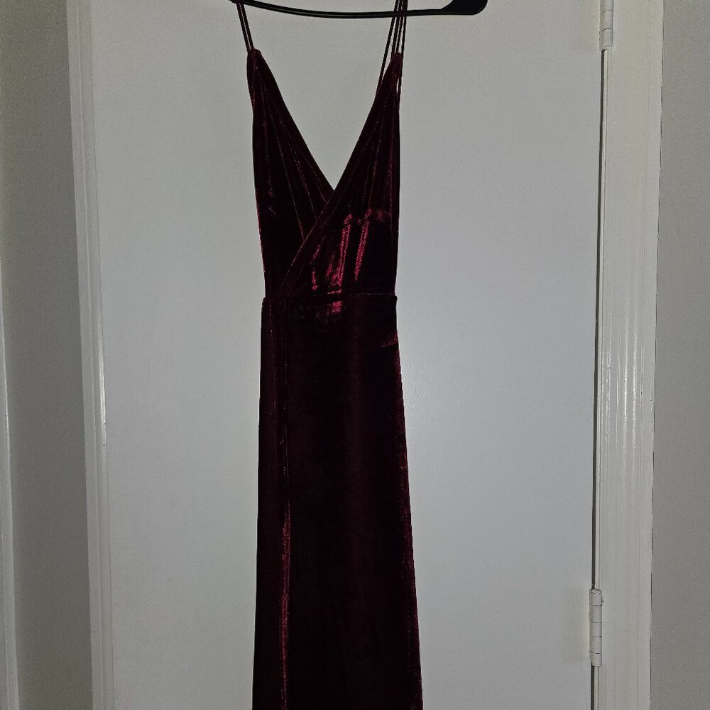 Red Velvet Wedding Dress